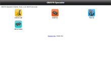 Tablet Screenshot of pro-lifeobgyn.com